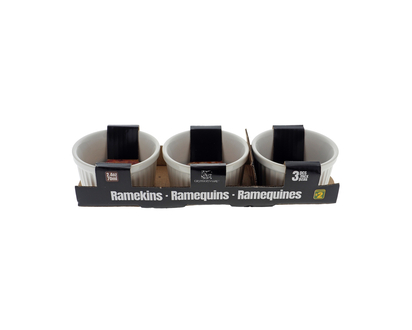 Mini Porcelain Ramekins in sleeve-3pk - 3PK