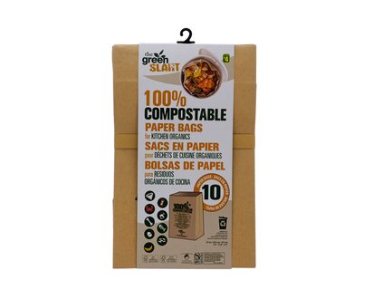 Compostable Kitchen Food Waste Bag,10pc - 10 pk