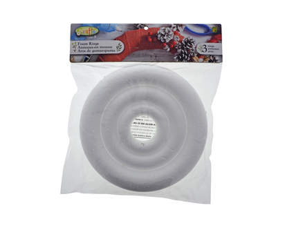 Anneaux en mousse artisanale, 3un - 3mcx