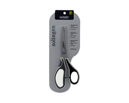 Soft Grip Scissor With Polished Blades - 21cm