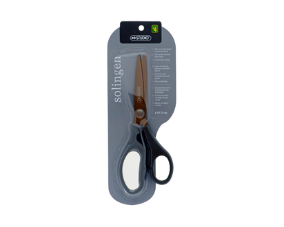 Brown Titanium Blade Scissors - 8-1/4"