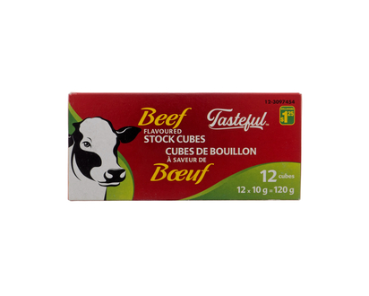 Tasteful Beef Flavour Stock Cubes - 120 g - 12ct