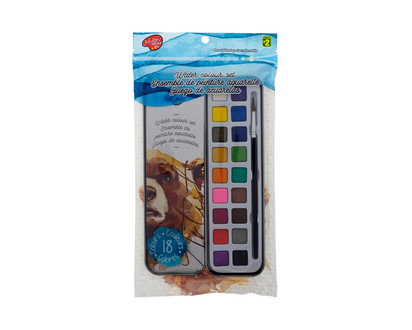 Craft Water Colour Paint Set - Assorted