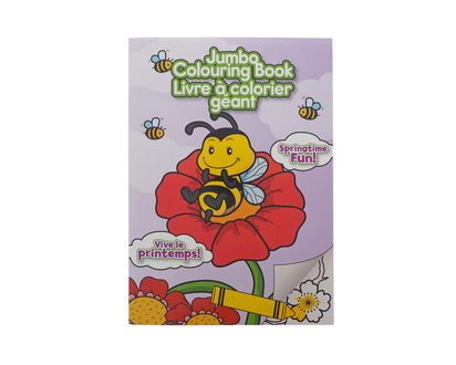 Jumbo Colouring Book Springtime Fun - 96 Pages/11.5"X8"
