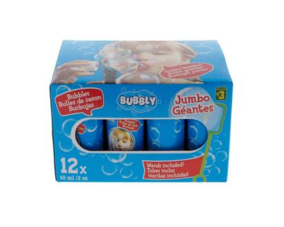Jumbo Summer Bubbles, 12pc - 12pk/60ml