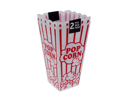 Plastic Popcorn Containers, 2pc - 2 pk/780ML/ 26.38 OZ