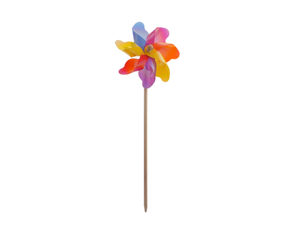 Pinwheel Iridescent Colours - 18 CM