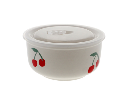 New Bone Bowl With Vented Cover - FULL 840ML (28.4 OZ)