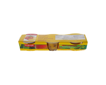 Peach Fruit Cups, 3pc - 3pk