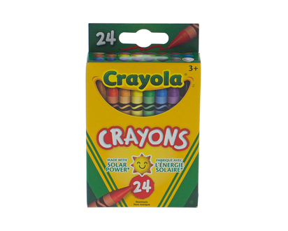 Crayons réguliers, 24pc - 24un