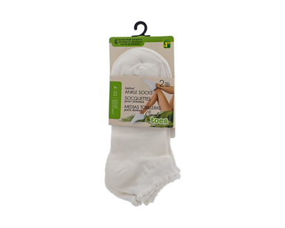 Chaussettes en bambou confortable, femme - 9-11/Pqt 2