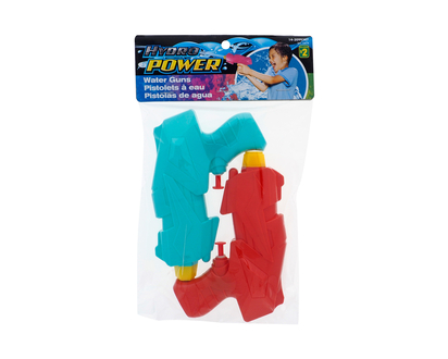 Colorful Space Phaser Water Gun, 2pc - 2pk/15.5cmx11.5cm