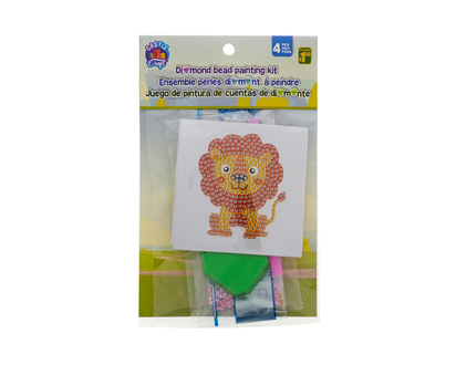 Diamond Painting Sticker Kit, 4pc - 4pk