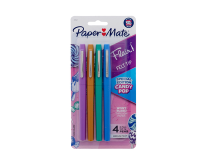 Candy Pop Edition Flair Pens, 4pc - 4ct