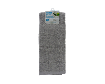Solid Color Cotton Hand Towel, 2pc - 2 pk