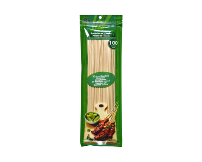Bamboo Skewers, 100pc - 100ct