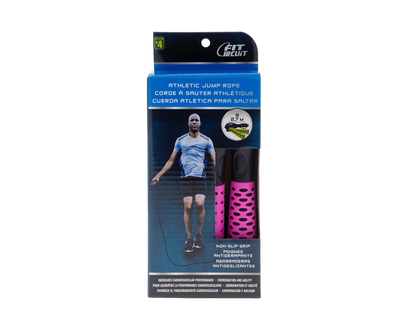 Athletic Skipping Rope W/ Plastic Handle - 9ft
