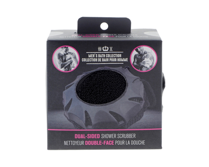 Outil de douche double face pour hommes - 12.7 cm