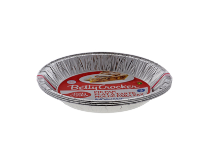 Large Pie Pans, 3pc - 9.45"x7"x1.3"
