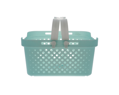 Plastic Basket With Handles - 29.6 X 15.6 X 21.5CM