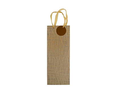 Extra Wide Bottle Gift Bag - 5.5"x14.2"x 4"