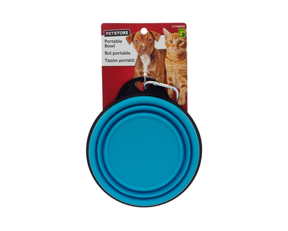 Folding Portable Pet Bowls - 430ml / 14.5oz