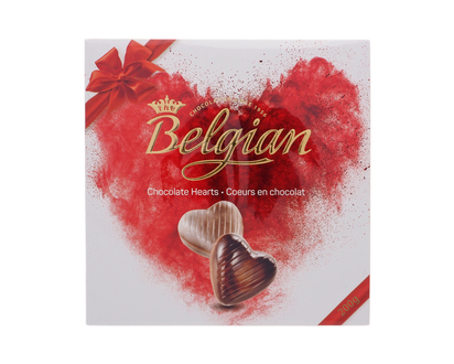 Chocolats en coeurs dans boîte - 200 g