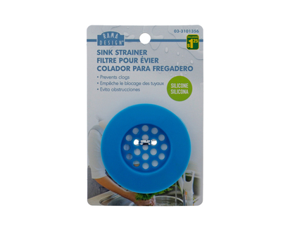 Silicone Sink Strainer - 6.6cm, H: 1.1cm