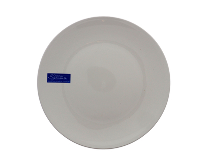 Large Porcelain Dinner Plate - 10"
