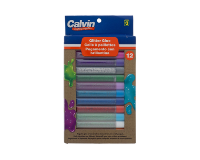 Colle scintillante, 12pc - Pqt de 12
