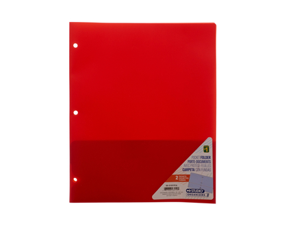 Plastic Binder Portfolio - 24CM X 29CM
