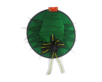 Halloween-Shiny Witch Hat For Adults - 45.7cm