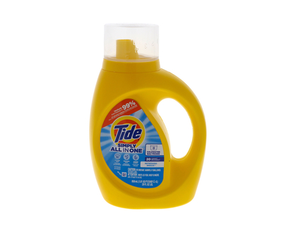 Tide Simply All In One Laundry Detergent - 798ml/27 fl oz/20 loads