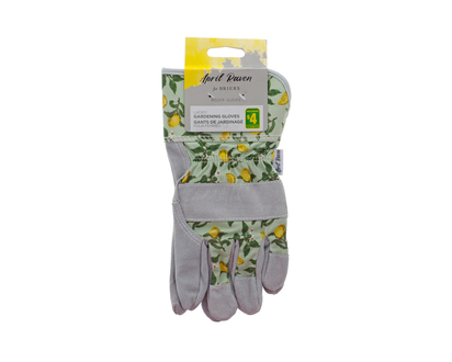 Ladies Leather Gardening Gloves - One size