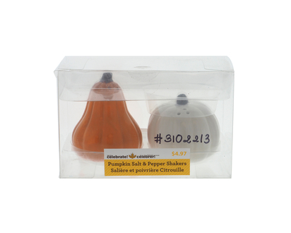 Salt & Pepper Pumpking Shakers Set - 2PCS