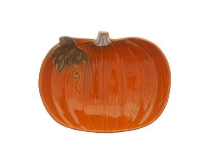 Thanksgiving-Pumpkin Shaped Bowl - 25CM X 19.5CM X 7CM