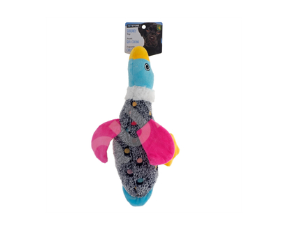 Squeaky Duck Plush Dog Toy - 35 cm