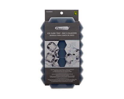 Honeycomb Shape Silicone Ice Cube Tray - 20.2X12X2.2CM