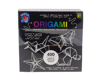 Origami Sheets, 400pc - 400 sheets,15CM X 15CM X 4CM