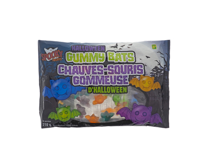 Halloween-Chauves-souris gélifiées, 35pc - Pqt 35