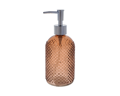 Colored Glass Soap Pump Dispenser - 20 cm,242 g