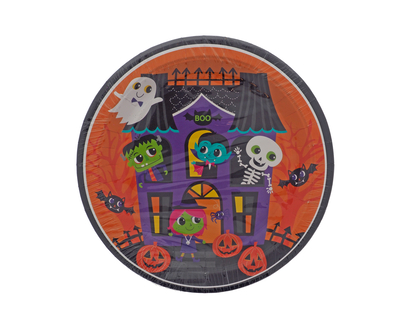 Hween-Printed Luncheon Paper Plates, 8pc - 8ct