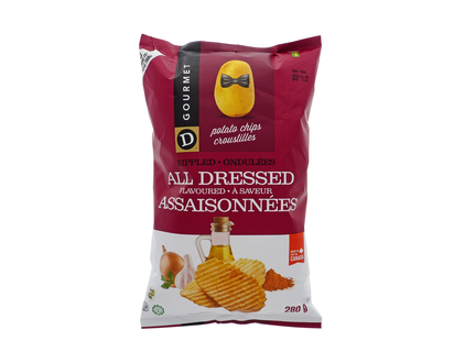 Croustilles assaisonnées - 265/280g