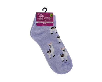 Cozy Socks With Jacquard For Women - 18.5cm