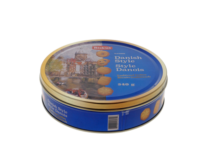 Butter Cookies In Holiday Tin-Large - 340g