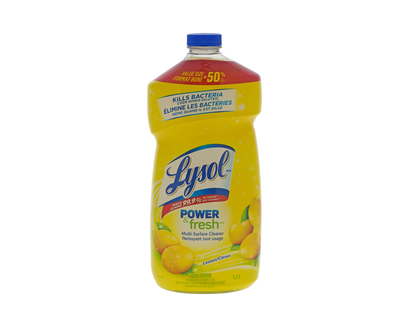 LYSOL Pour Multi-surface Cleaner-Lemon - 1.2 L