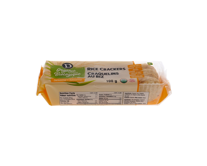 Organic Rice Crackers - Sesame - 100g