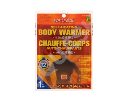 Self-Heating Body Warmer Pad