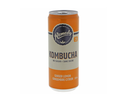 Kombucha Ginger Lemon - 330ml/355ml