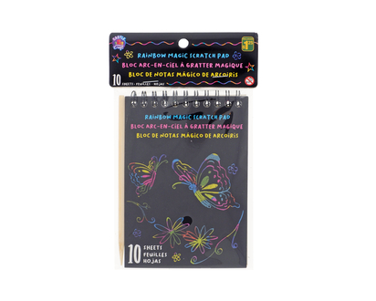 Rainbow Magic Scratch Pad, 12pc - 14cmx10cm/10 sheets